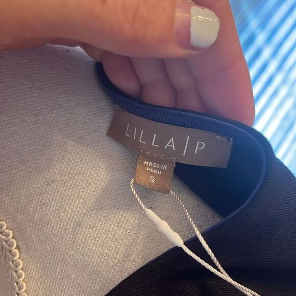 Lilla P Shirred Cross Front Dress - Picture 3 of 10